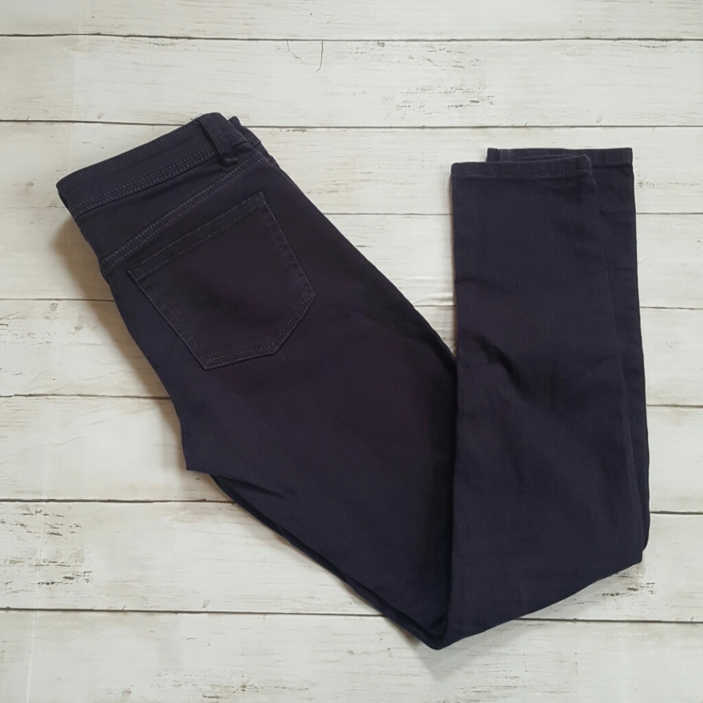 Gianni bini skinny eggplant purple jean size‎ 25 - Picture 3 of 4